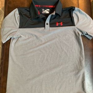 Boys Under Armour Dri-fit Polo